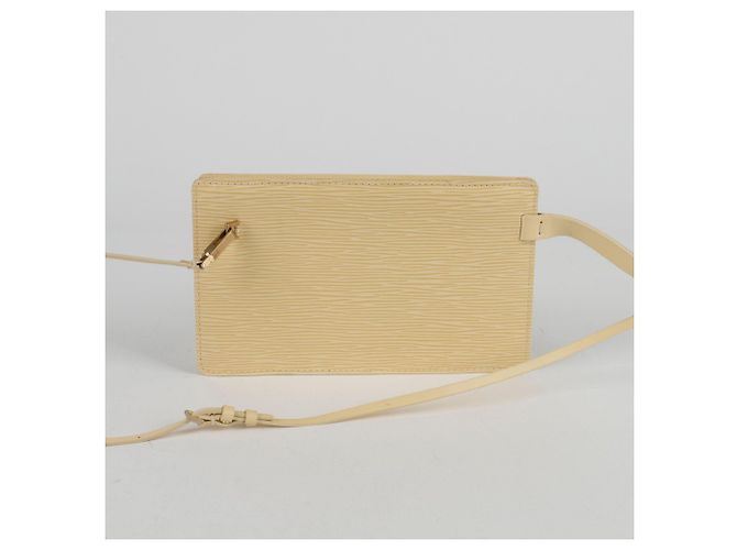 Louis Vuitton Borsa a tracolla Roshel Pouch Giallo - vista 3