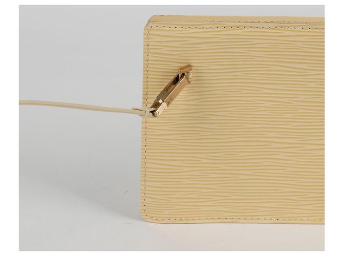 Louis Vuitton Borsa a tracolla Roshel Pouch Giallo - vista 4