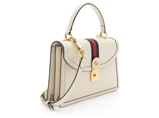 Gucci Leather Ophidia Small Top Handle Weiß - Ansicht 2