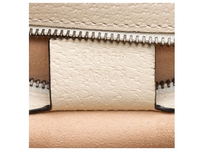 Gucci Leather Ophidia Small Top Handle Weiß - Ansicht 6