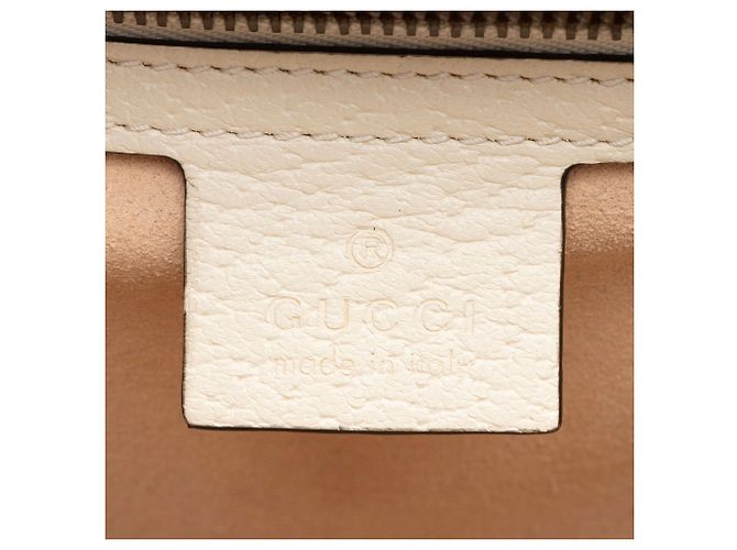 Gucci Leather Ophidia Small Top Handle Weiß - Ansicht 8