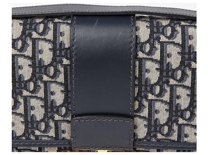 Oblique Dior Borsa a tracolla Montain Shoulder Blu - vista 3