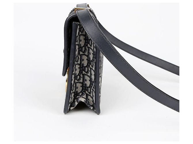 Oblique Dior Borsa a tracolla Montain Shoulder Blu - vista 7
