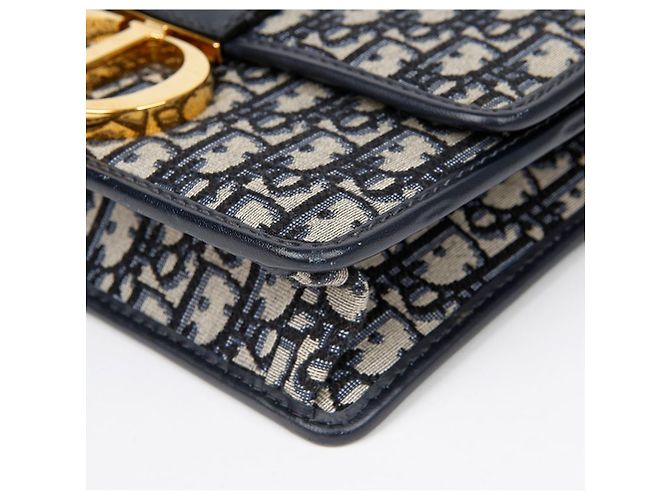 Oblique Dior Borsa a tracolla Montain Shoulder Blu - vista 9