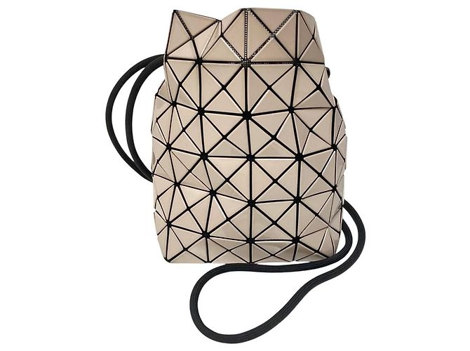 BAO BAO ISSEY MIYAKE Borsa a tracolla WRING Marrone Beige - vista 2