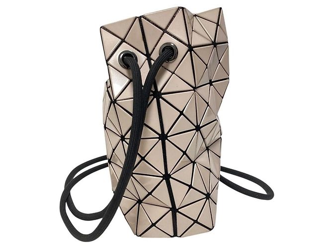 BAO BAO ISSEY MIYAKE Borsa a tracolla WRING Marrone Beige - vista 3