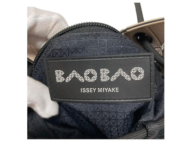 BAO BAO ISSEY MIYAKE Borsa a tracolla WRING Marrone Beige - vista 8