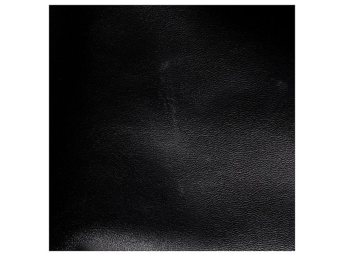 Sacola Shopping Saint Laurent em couro acolchoado com logo Preto - vista 9