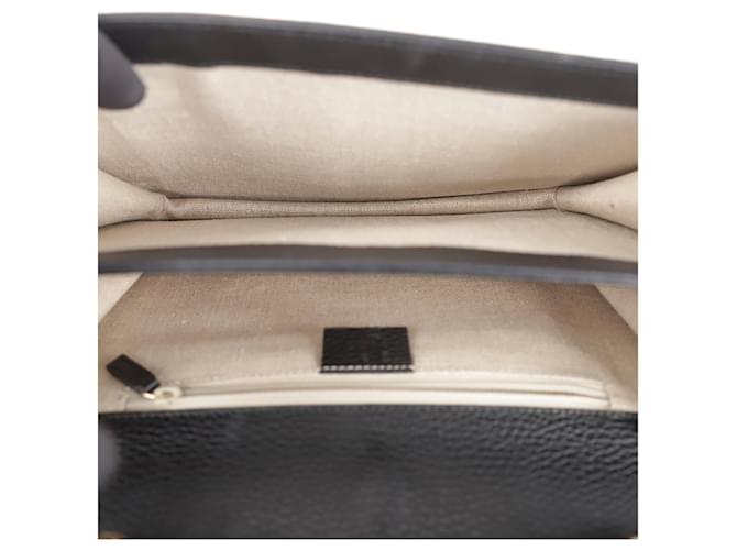 Gucci Borsa a tracolla media Interlocking Nero - vista 10