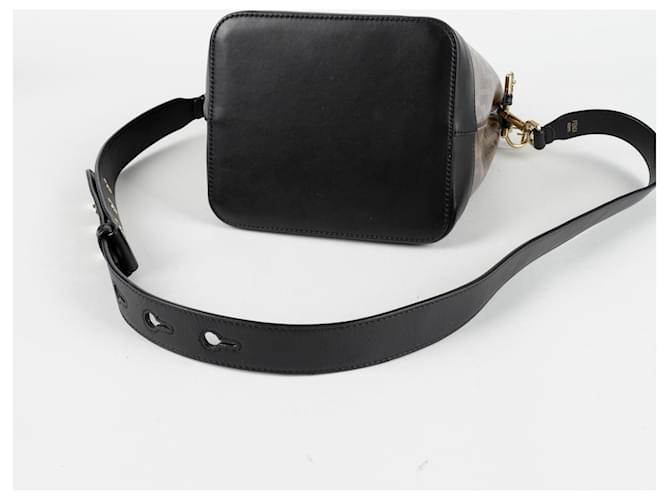 Fendi Borsa a secchiello Montrezo Small a tracolla e spalla Marrone - vista 6