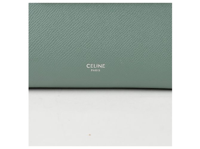 Céline Borsa a spalla Nano Tote Verde - vista 3