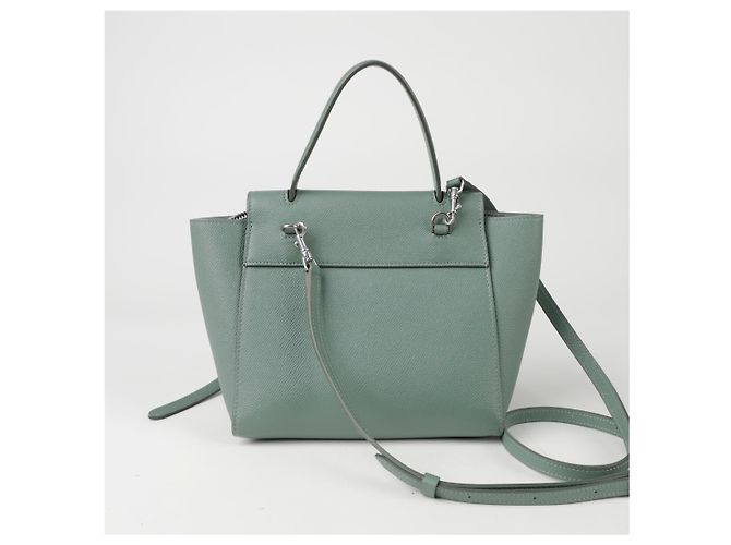 Céline Borsa a spalla Nano Tote Verde - vista 5