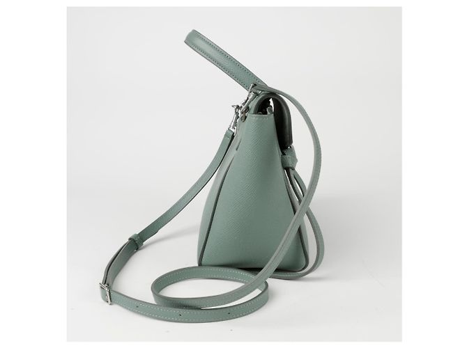 Céline Borsa a spalla Nano Tote Verde - vista 6