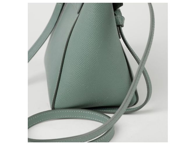 Céline Borsa a spalla Nano Tote Verde - vista 7