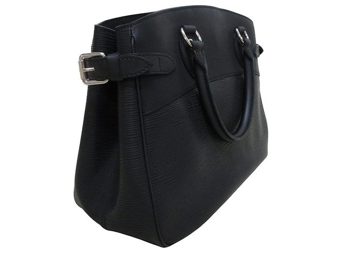 Borsa a mano Louis Vuitton Passy PM in pelle Epi Nero - vista 7