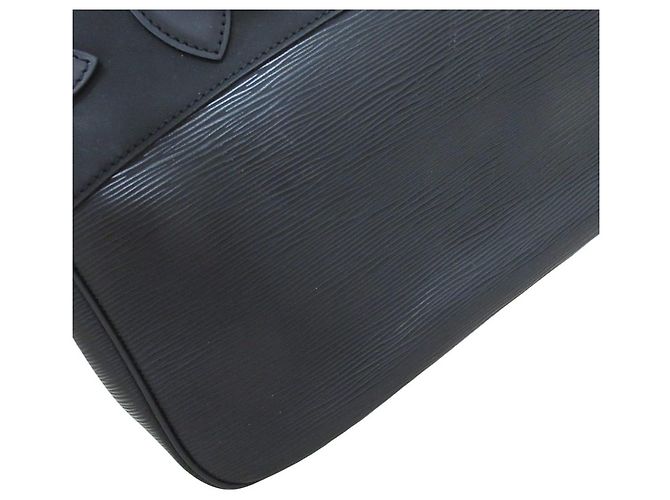 Borsa a mano Louis Vuitton Passy PM in pelle Epi Nero - vista 8
