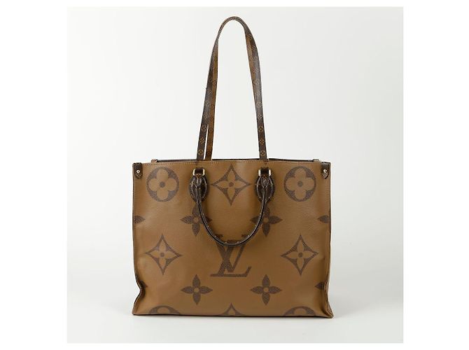 Louis Vuitton Borsa Tote e a Tracolla Onthego Gm Bianco - vista 3