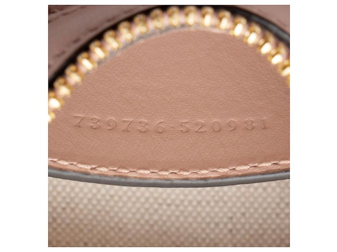 Gucci Jumbo GG gesteppte Leder Small Hobo-Tasche Pink - Ansicht 6