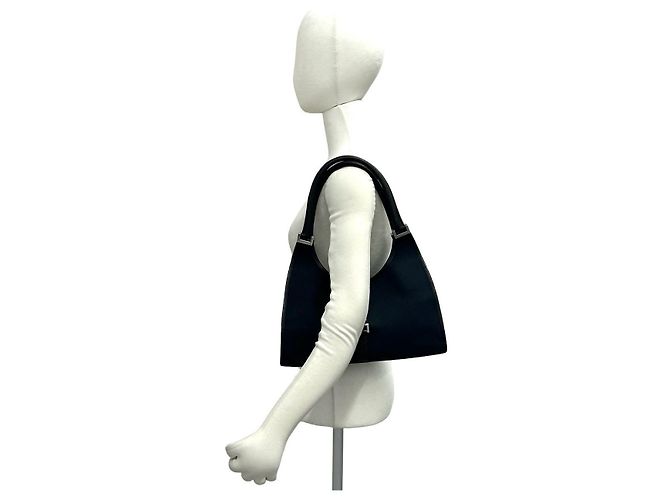 Borsa Tote in pelle Gucci Jackie Nero - vista 2
