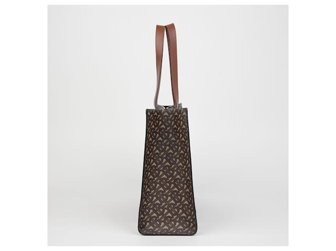 Burberry Borsa a tracolla Monogram Stripe Marrone - vista 5