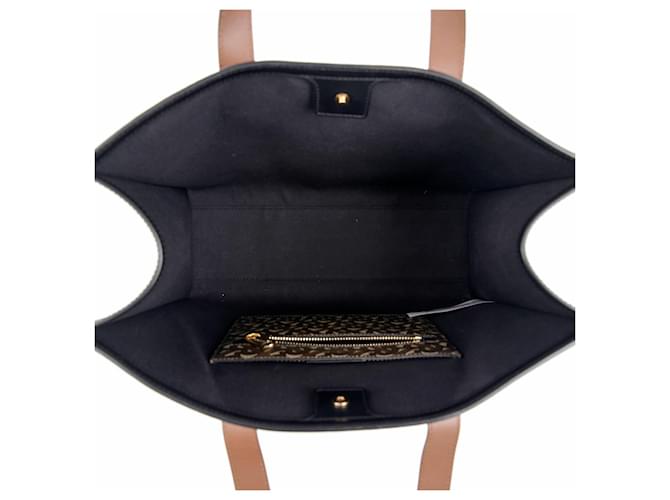 Burberry Borsa a tracolla Monogram Stripe Marrone - vista 8