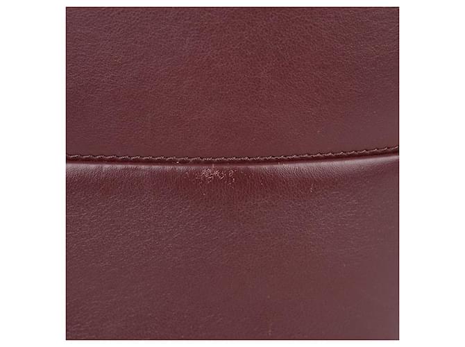 Chloé Borsa a secchiello Roy in pelle bordeaux Rosso - vista 7