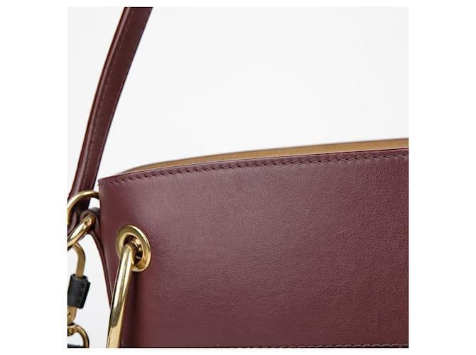 Chloé Borsa a secchiello Roy in pelle bordeaux Rosso - vista 9