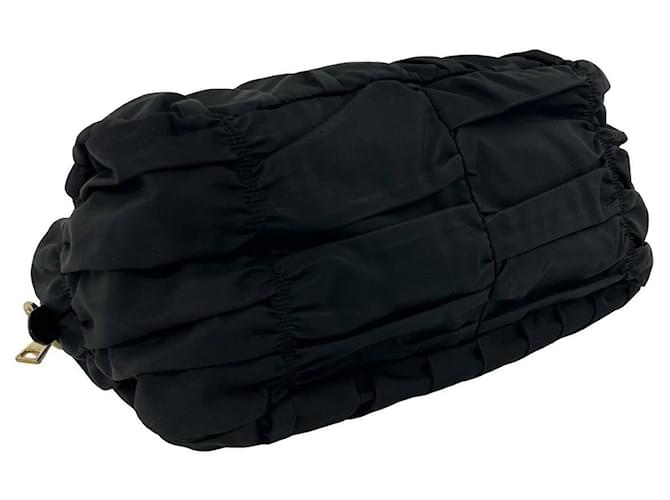 Borsa 2way Prada in nylon e pelle Nero - vista 7