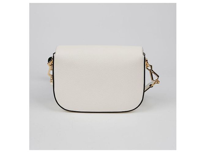 Gucci Borsa a tracolla mini Horsebit Bianco - vista 4