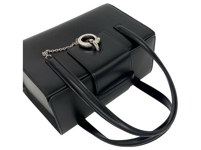 Borsa Cartier Panthere in pelle di vitello Nero - vista 4