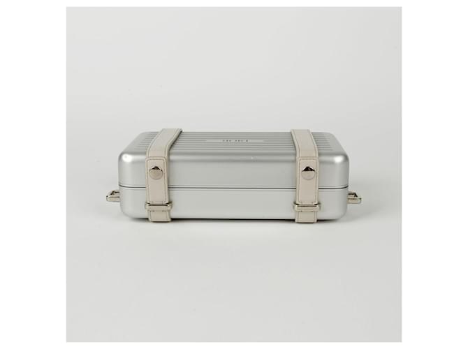 Dior Borsa a Tracolla Trunk Pouch Grigio - vista 9