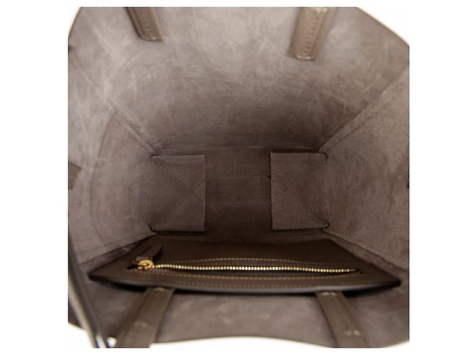 Céline Vertical Cabas Small Shopper-Tasche Braun - Ansicht 10