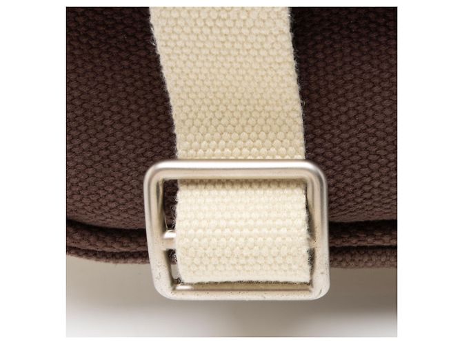 Louis Vuitton Vintage Canvas Antigua Besace Messenger Marrone - vista 10