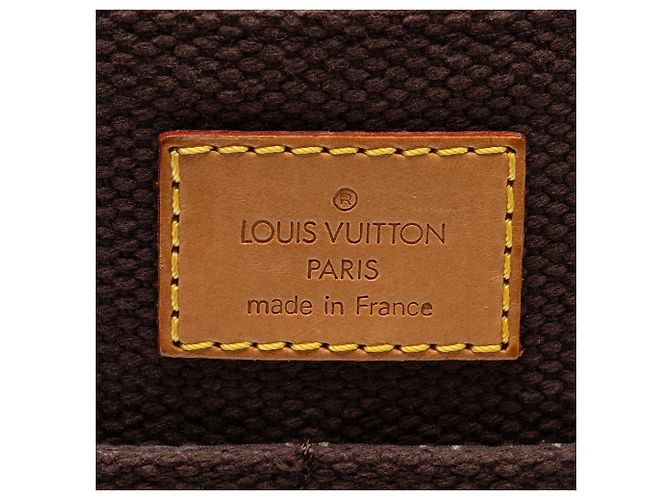Louis Vuitton Vintage Canvas Antigua Besace Messenger Marrone - vista 8