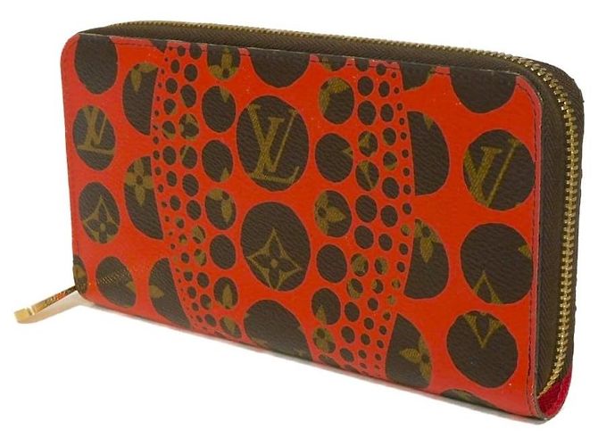 Louis Vuitton Zippy Wallet Monogram Long Wallet Limited Rosso - vista 2