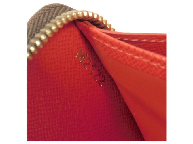 Louis Vuitton Zippy Wallet Monogram Long Wallet Limited Rosso - vista 6
