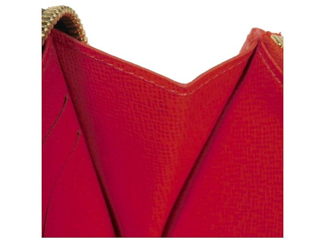 Louis Vuitton Zippy Wallet Monogram Long Wallet Limited Rosso - vista 7