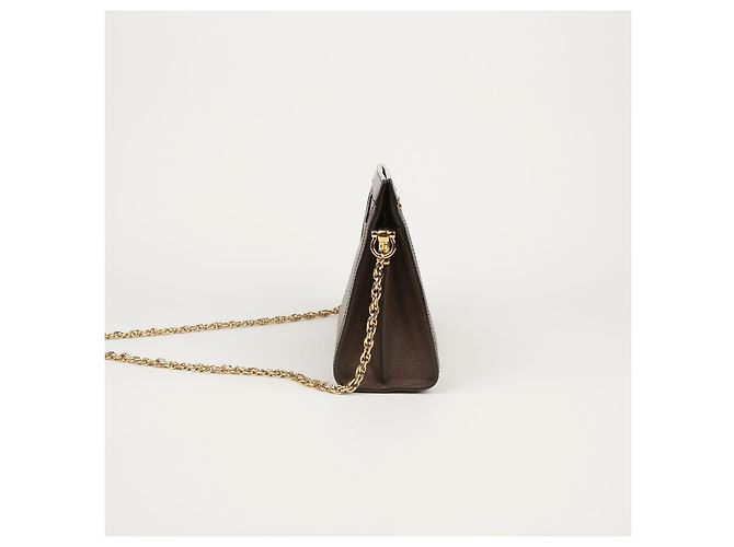 Gucci Borsa a tracolla Ophidia Gg Medium Marrone - vista 3