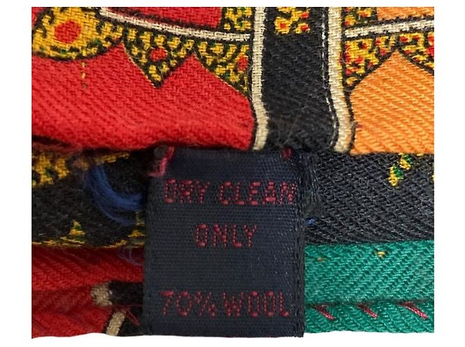 Grande stola Etro in lana e seta Multicolore - vista 2