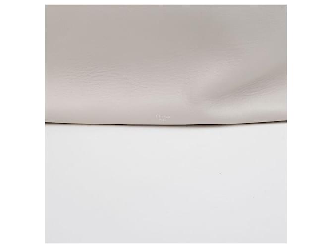 Céline Borsa a Tracolla Cabas Buckle Bianco - vista 2