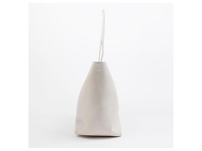 Céline Borsa a Tracolla Cabas Buckle Bianco - vista 4