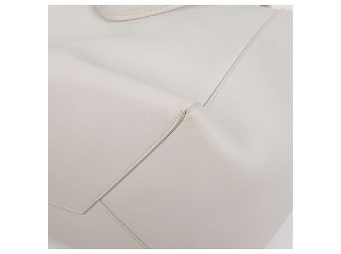 Céline Borsa a Tracolla Cabas Buckle Bianco - vista 6