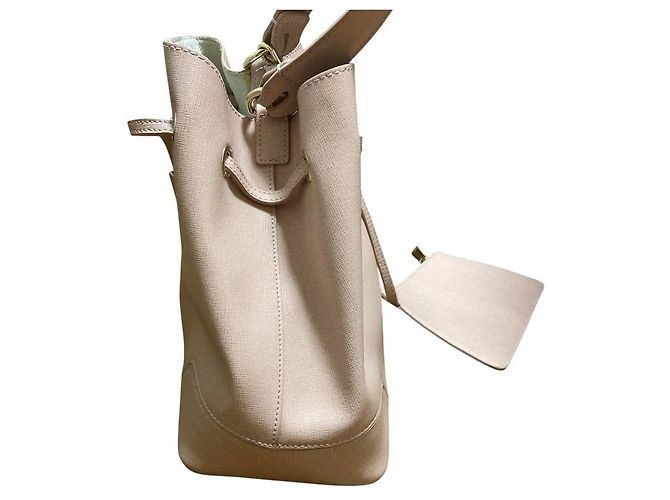 Borsa a mano 2way in pelle Furla Stacy Rosa - vista 5