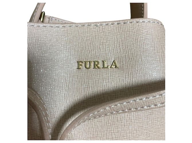 Borsa a mano 2way in pelle Furla Stacy Rosa - vista 6