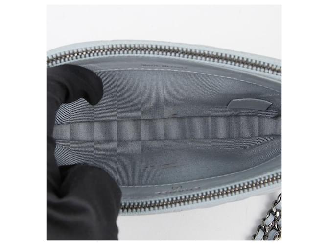 Chanel Borsa a tracolla Gabrielle Mini Chain Blu - vista 9