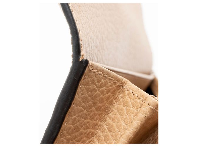 Cartera Continental Gucci de piel con G entrelazadas Castaño Beige - vista 8