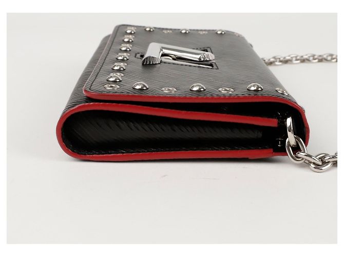 Louis Vuitton Bolsa de Ombro e Tiracolo Twist Woc Preto - vista 6