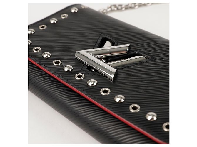 Louis Vuitton Bolsa de Ombro e Tiracolo Twist Woc Preto - vista 7
