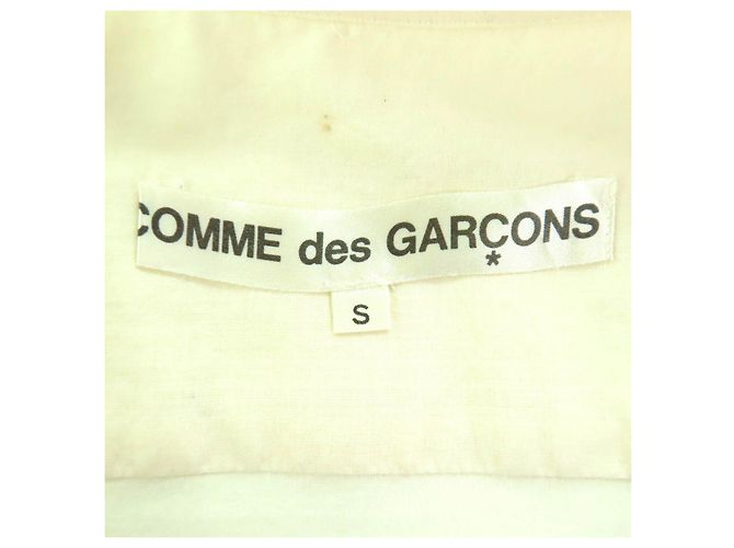 Autre Marque Camisa de algodón COMME des GARCONS Beige Crudo - vista 5