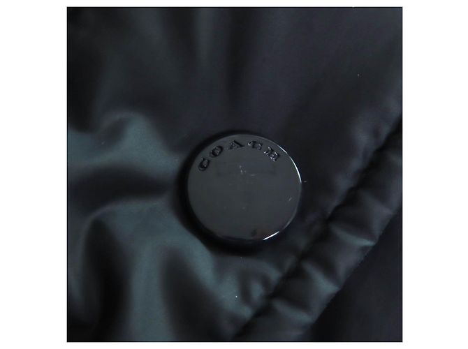 COACH Down Polyester Coat Black - view 10